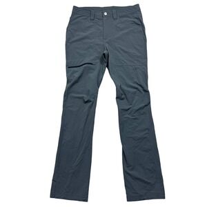 Outdoor Research Voodoo Pants Mens 30x32 Gray Hiking Lightweight Nylon Packable